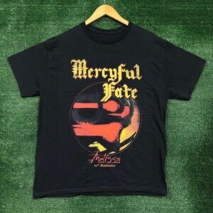 Mercyful Fate Melissa Heavy Metal Band T-Shirt Size Large